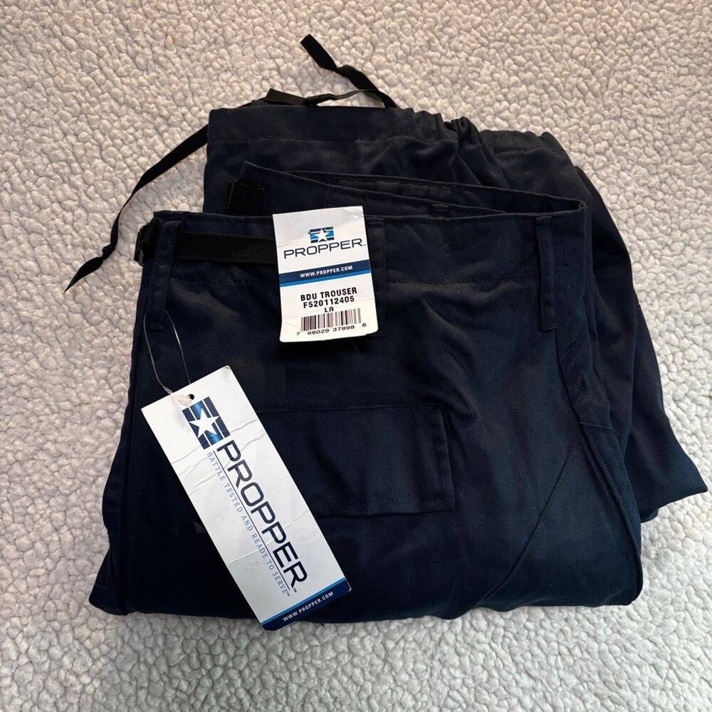 Propper BDU Trousers Navy Large Regular NWT Tactical Military Pants F520112405